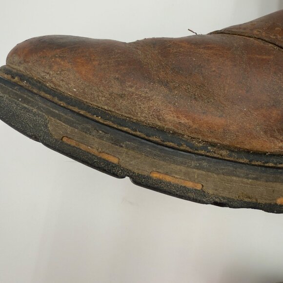 Men’s Ariat Workhog Pull-On Cowboy Boots Style #10001188 11EE Roper Toe Workwear - Picture 5 of 16